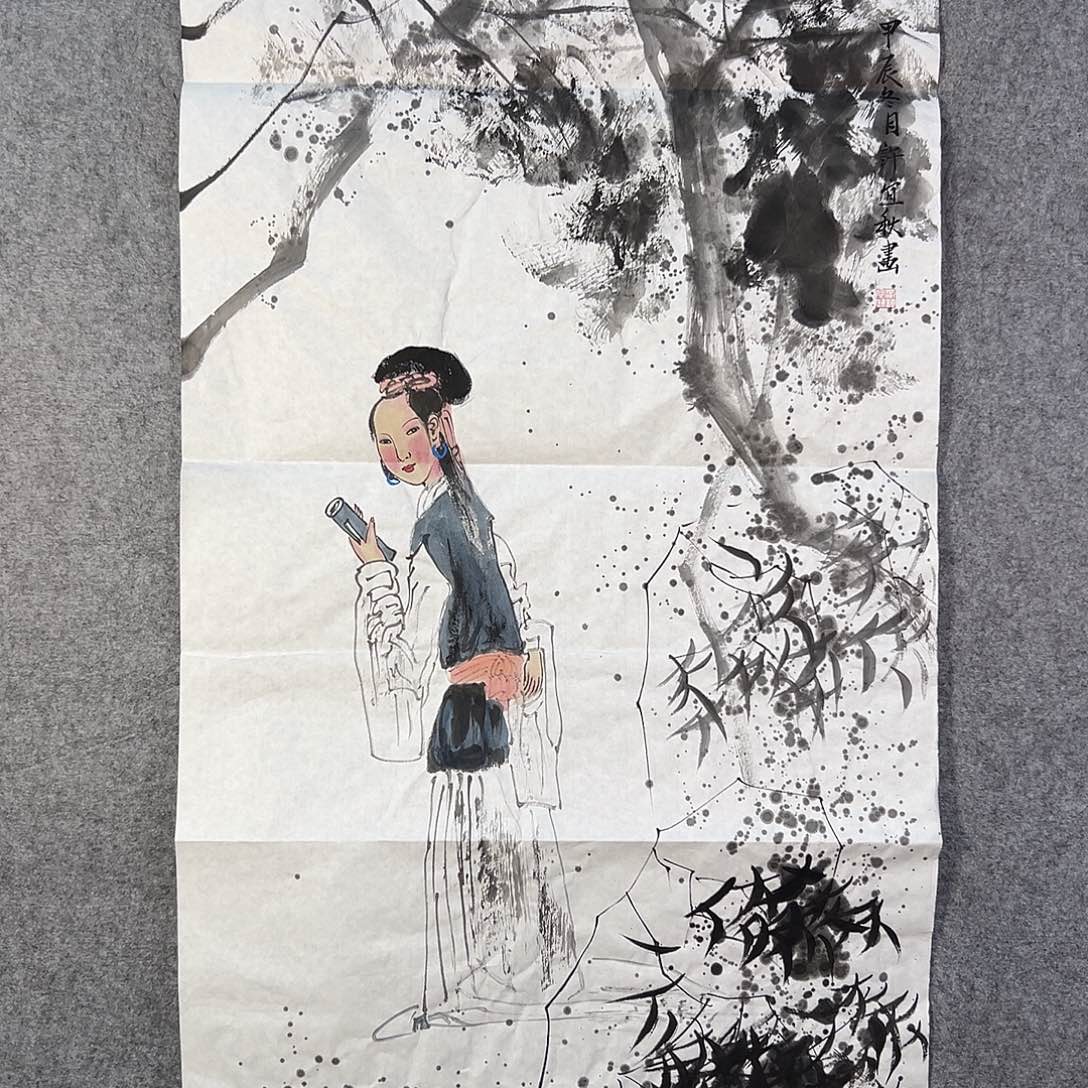 国画697 牡丹之歌传情动人