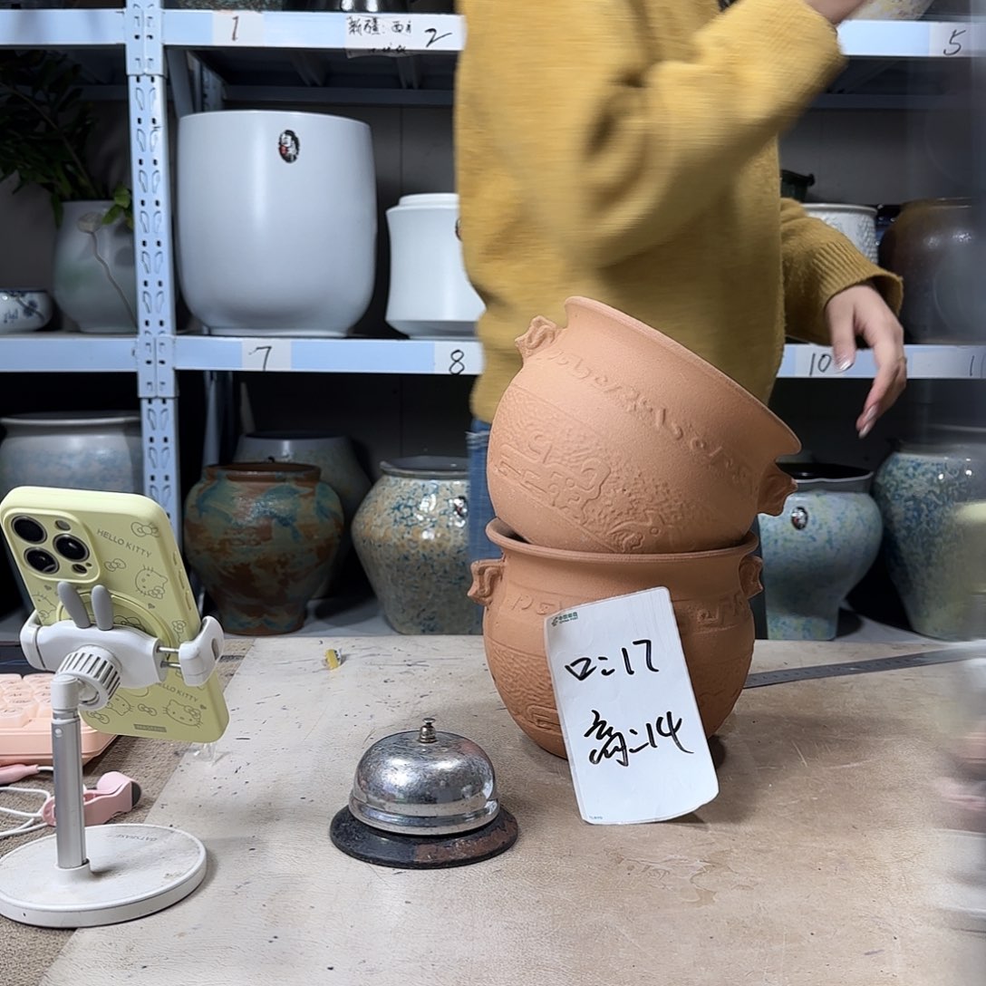 17@14 紫砂花盆尺寸