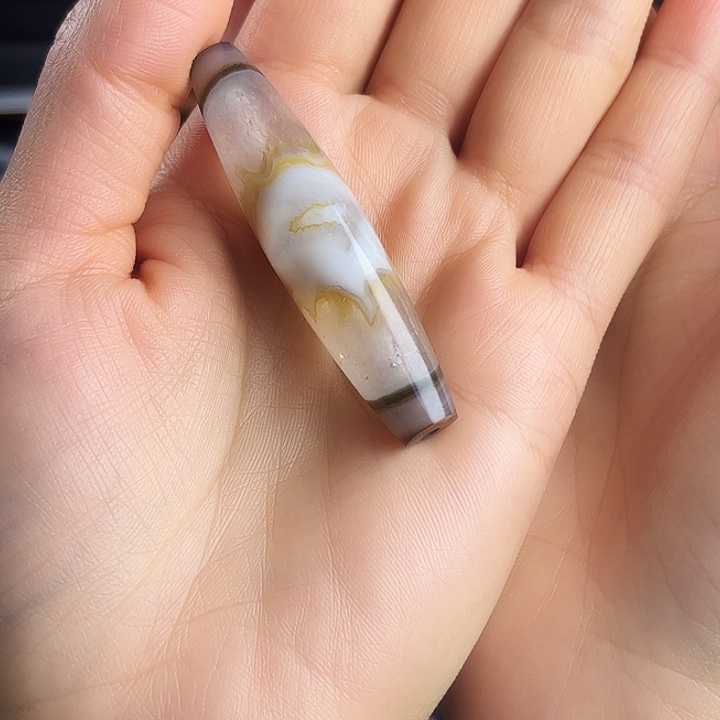 玛瑙/玉髓合金颈饰