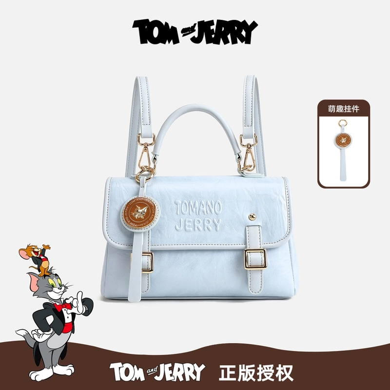 【Tom and Jerry】2025新款休闲手提单肩双肩斜跨包