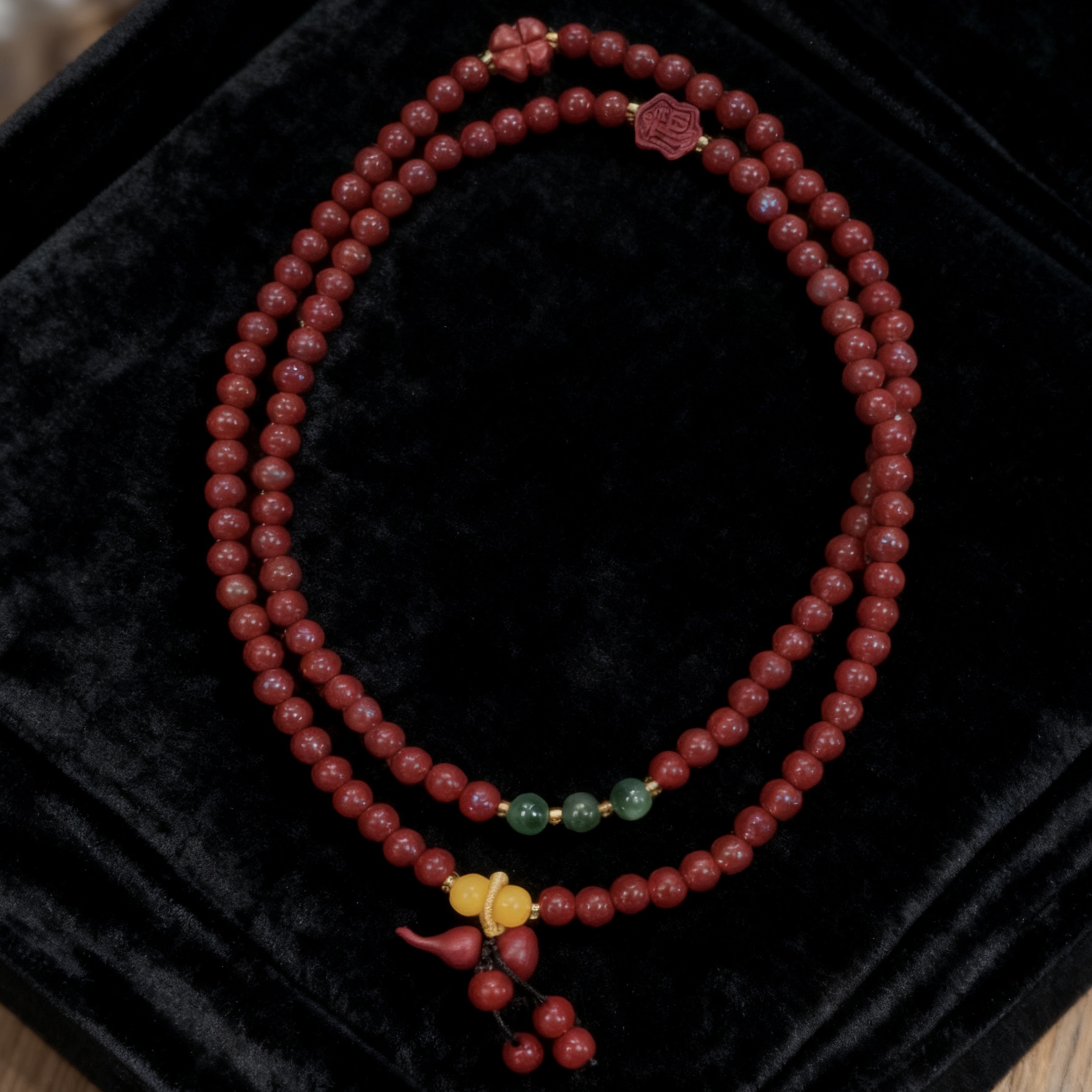 含辰砂工艺品精品手串（无礼盒）@@ys1906