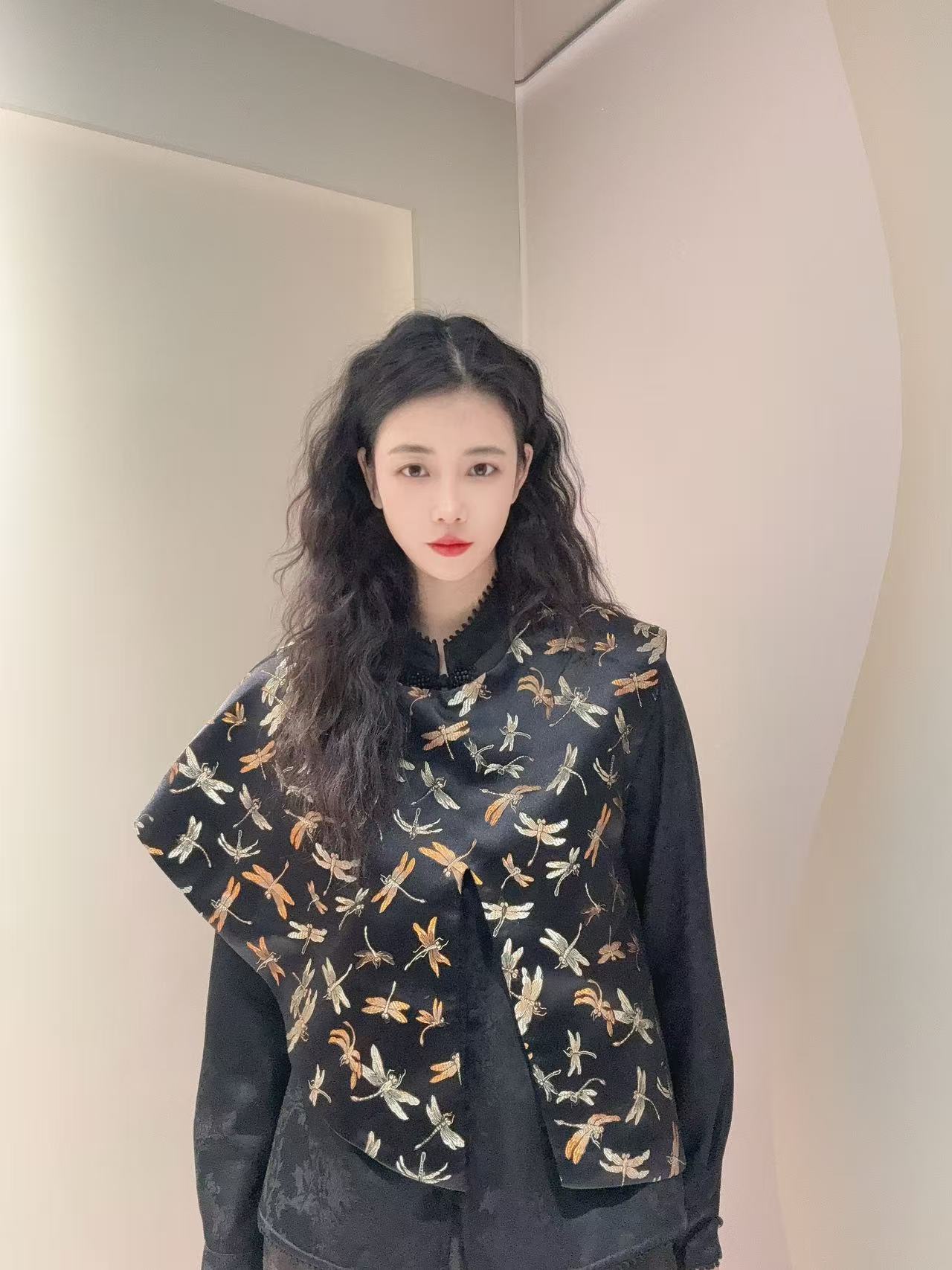 九月   云肩马甲   新款新中式国风气质手工中式复古汉服马甲