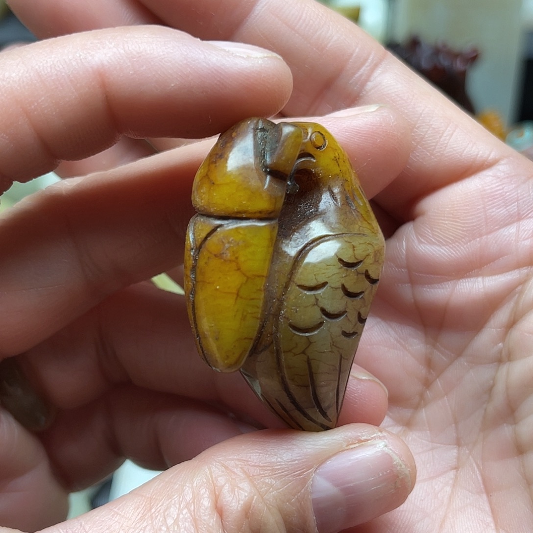 和田玉（糖玉）未镶嵌挂件