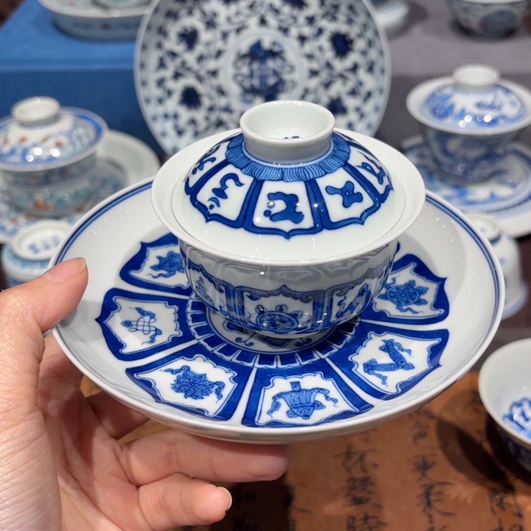 瓷片景德镇纯手工手绘