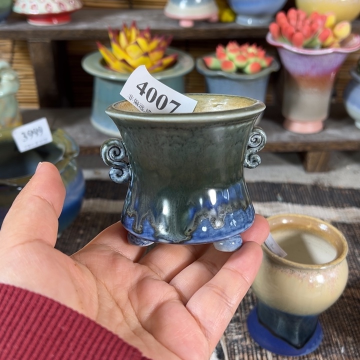 口6 手工花盆满30包邮