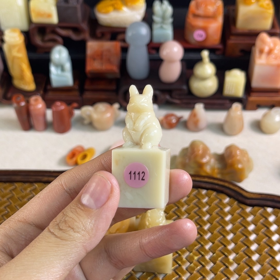 老挝石其他A****狸1112.包邮包刻