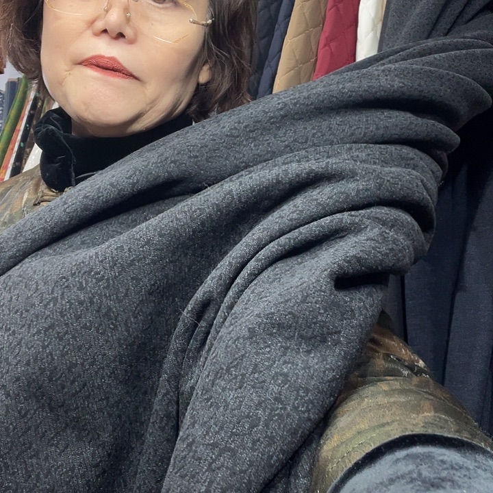 灰豹1米棉裤面料面料