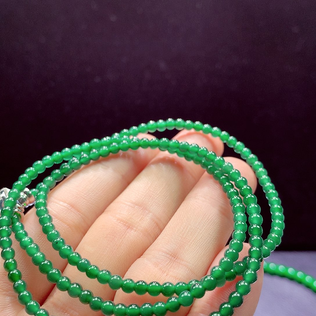 翡翠手链未镶嵌项链