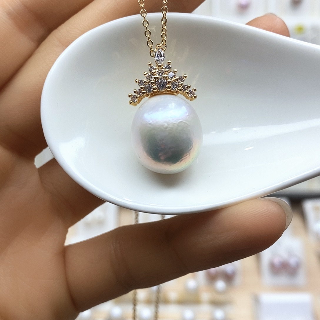 淡水珍珠颈饰未镶嵌