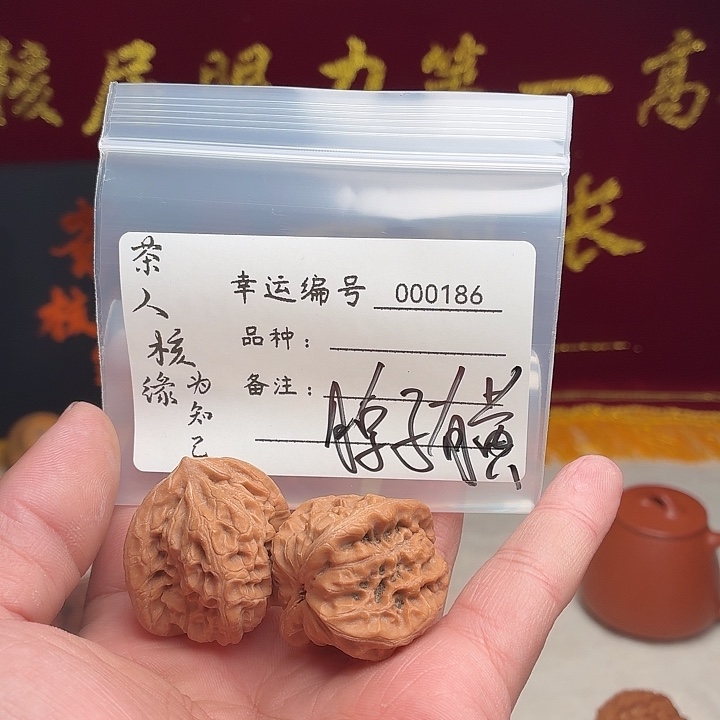 文玩核桃吊坠白蛇谷