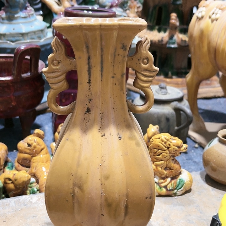 瓦当摆件摆件茶桌茶台陶瓷