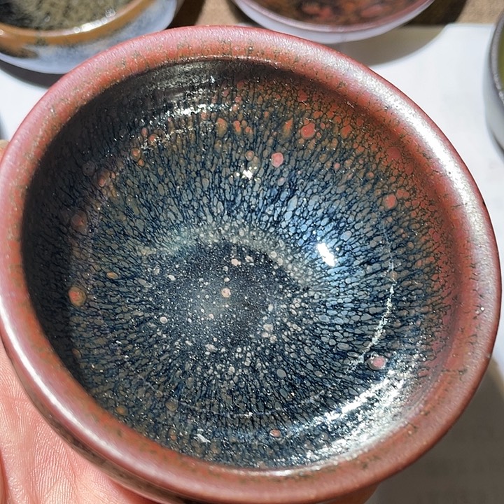 陶瓷马克杯带盖勺的小零食