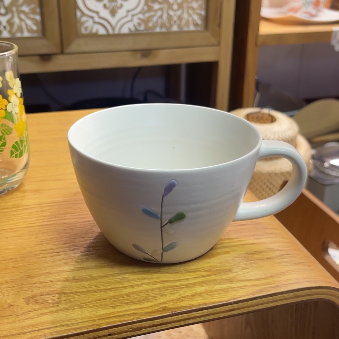 瓷片大容量马克杯早餐燕麦碗