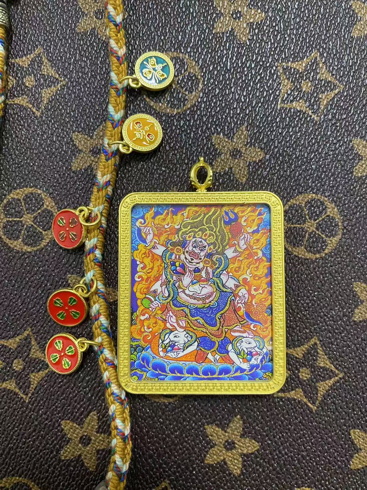 白财神财富智慧唐卡
