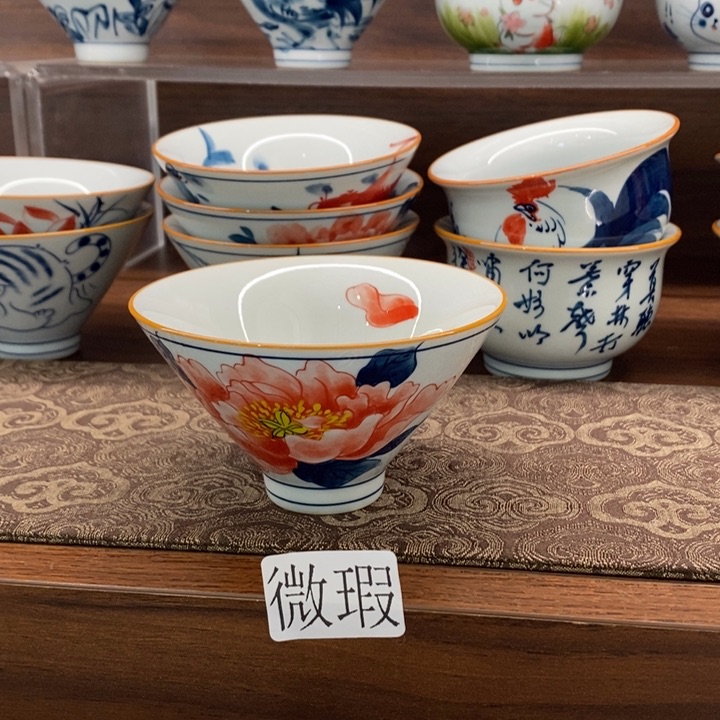 釉下老陶泥手工绘制