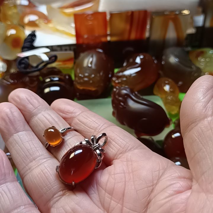 玛瑙/玉髓颈饰银S925镶嵌●****体