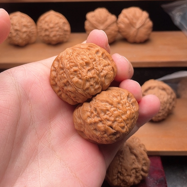 吊坠文玩核桃39全品毕业南瓜墩43克