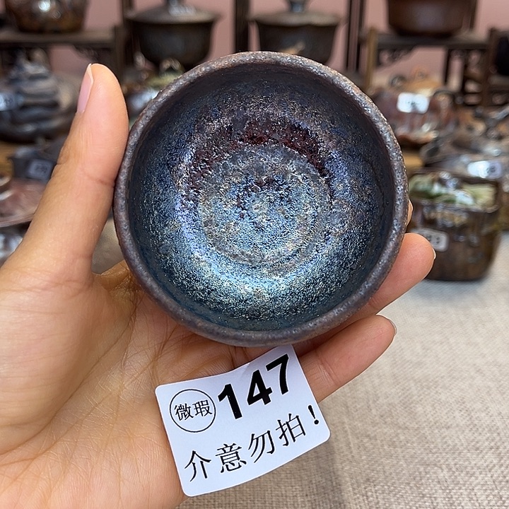 裸柴烧陶瓷手工茶器