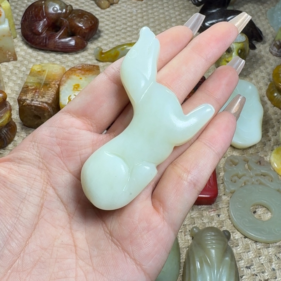 吊坠白玉菩提挂件