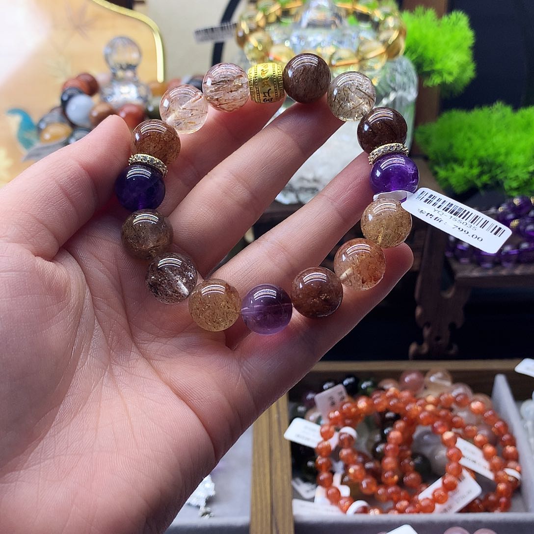 水晶手串合金能王之王