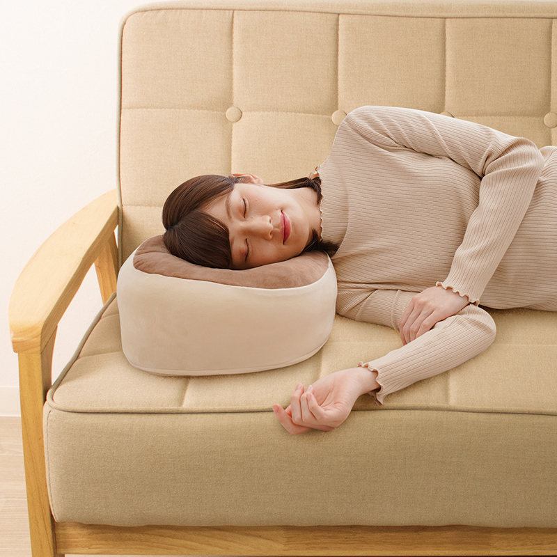 利快日本进口神器多功能学生旅行便携趴睡枕侧睡午睡枕