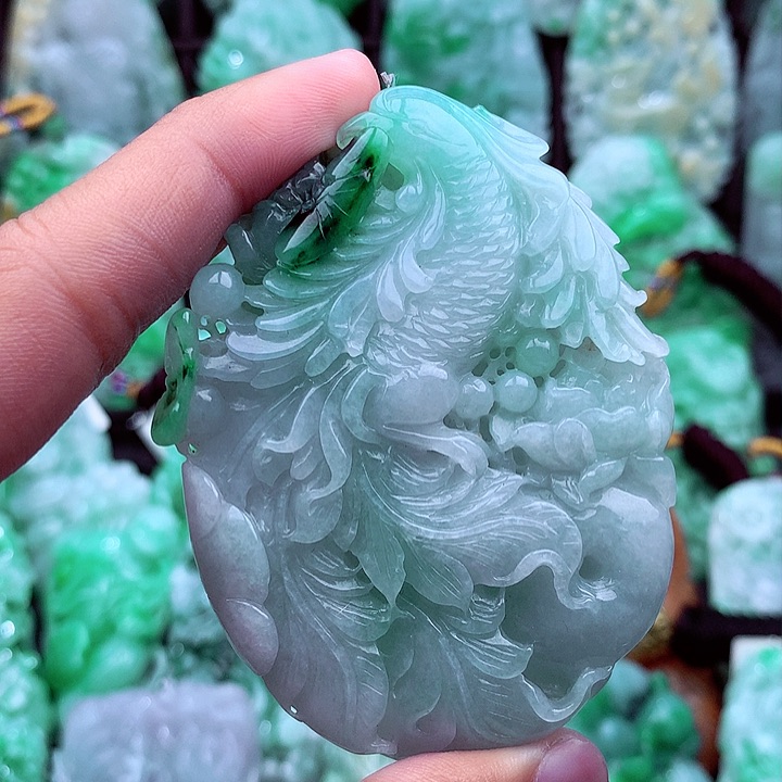 翡翠吊坠(不含链)未镶嵌