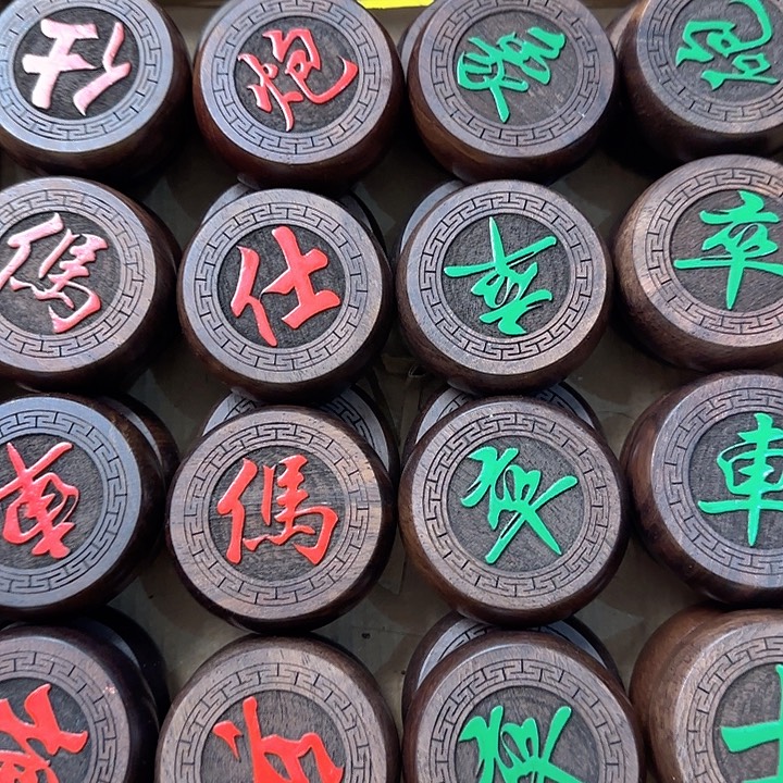 木4.8 黑檀 双面阳雕，礼盒装