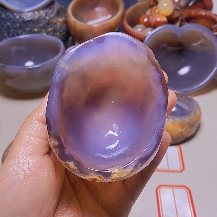 玛瑙/玉髓，未镶嵌悦*愉