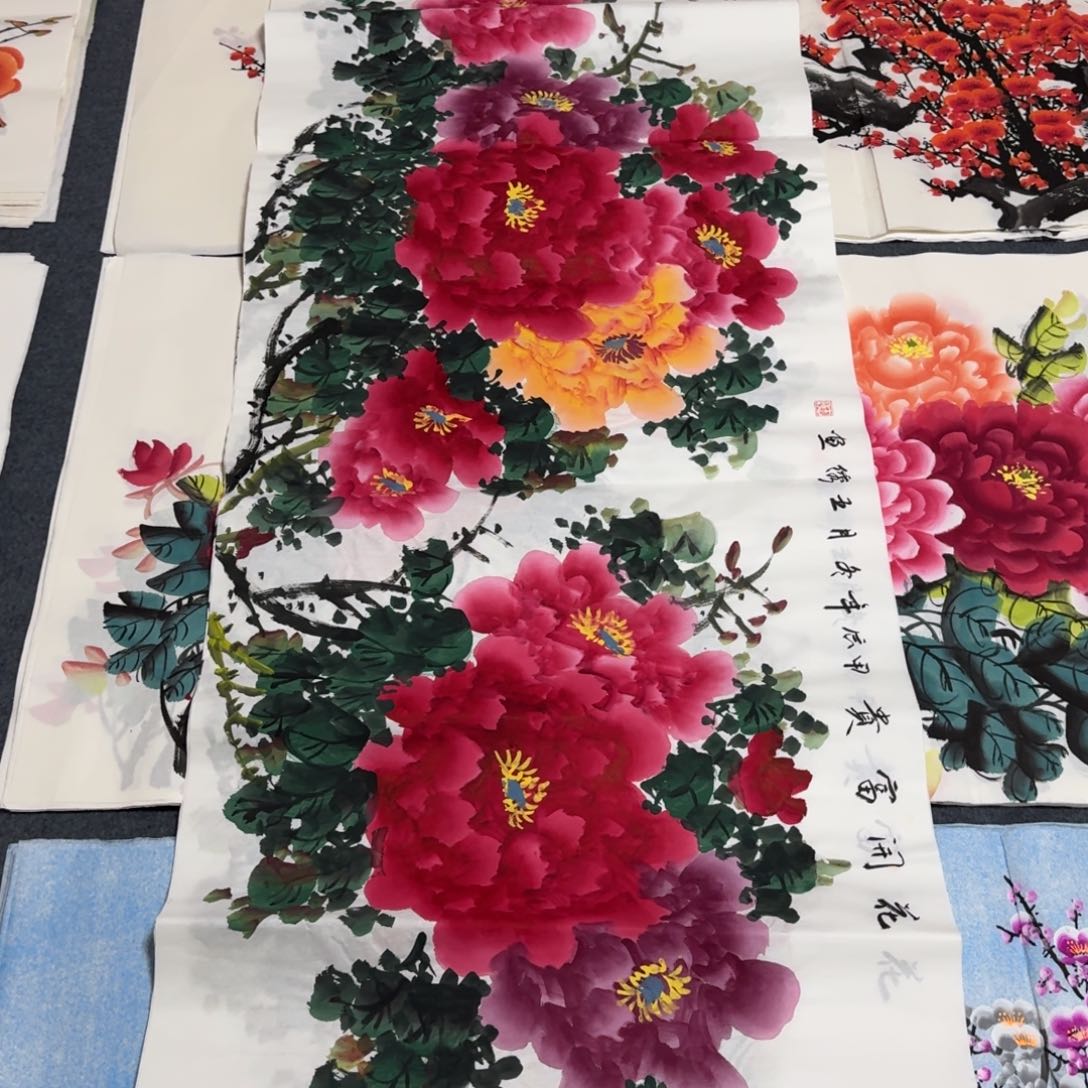 国画晓彤美术馆直播间