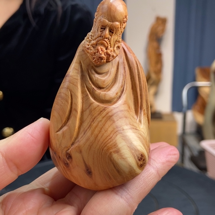 柏木（崖柏）手把件