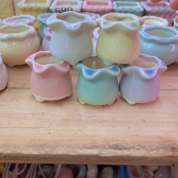 陶瓷花盆当场凑满12包邮