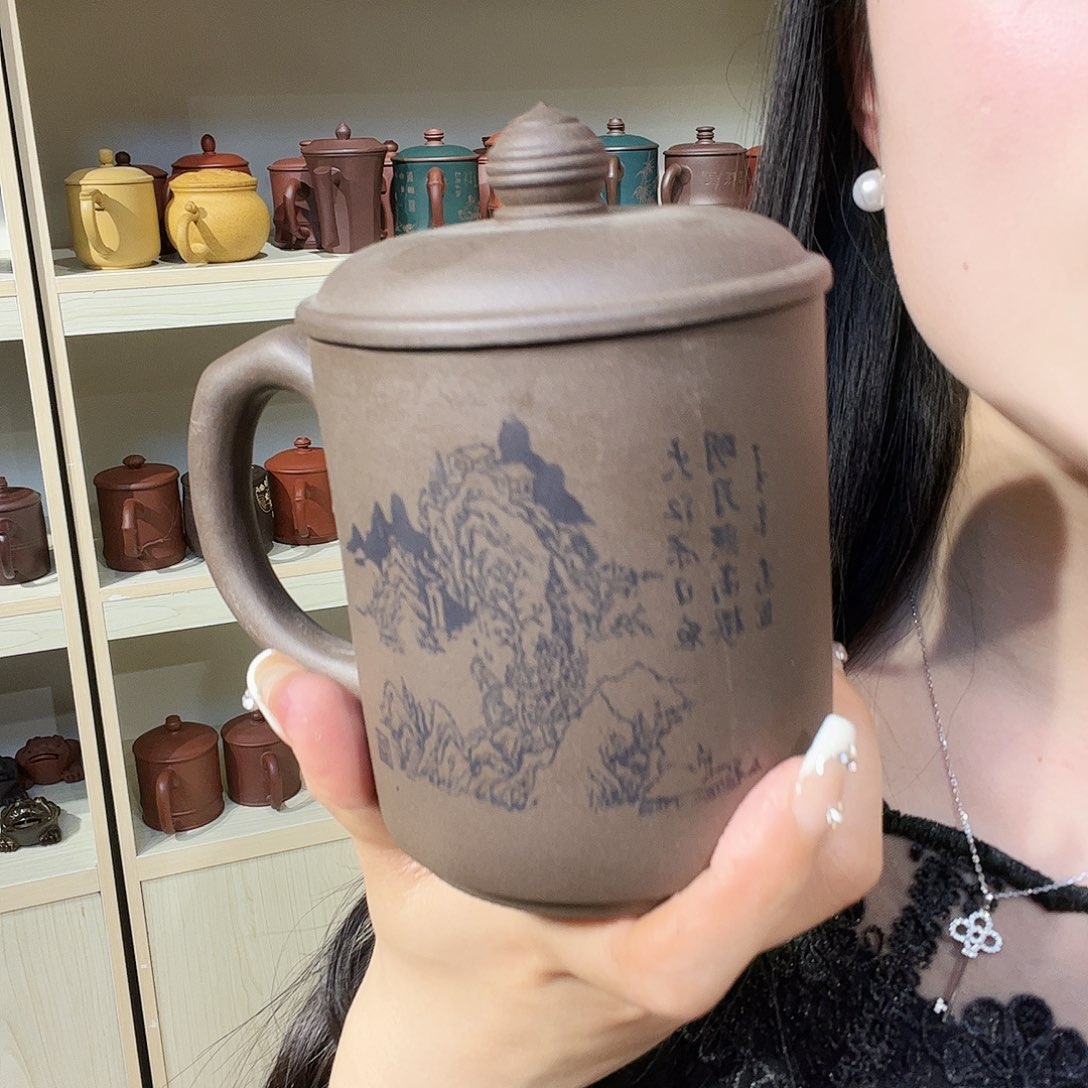 紫砂茶杯全部送上