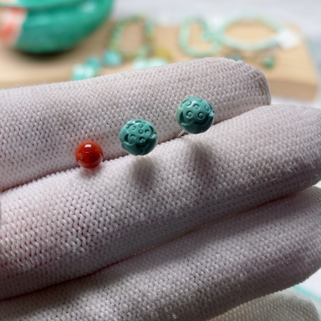 南红玛瑙颈饰未镶嵌