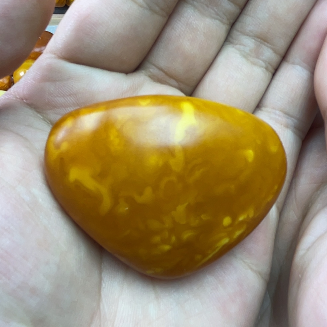 蜜蜡未镶嵌吊坠(不含链)