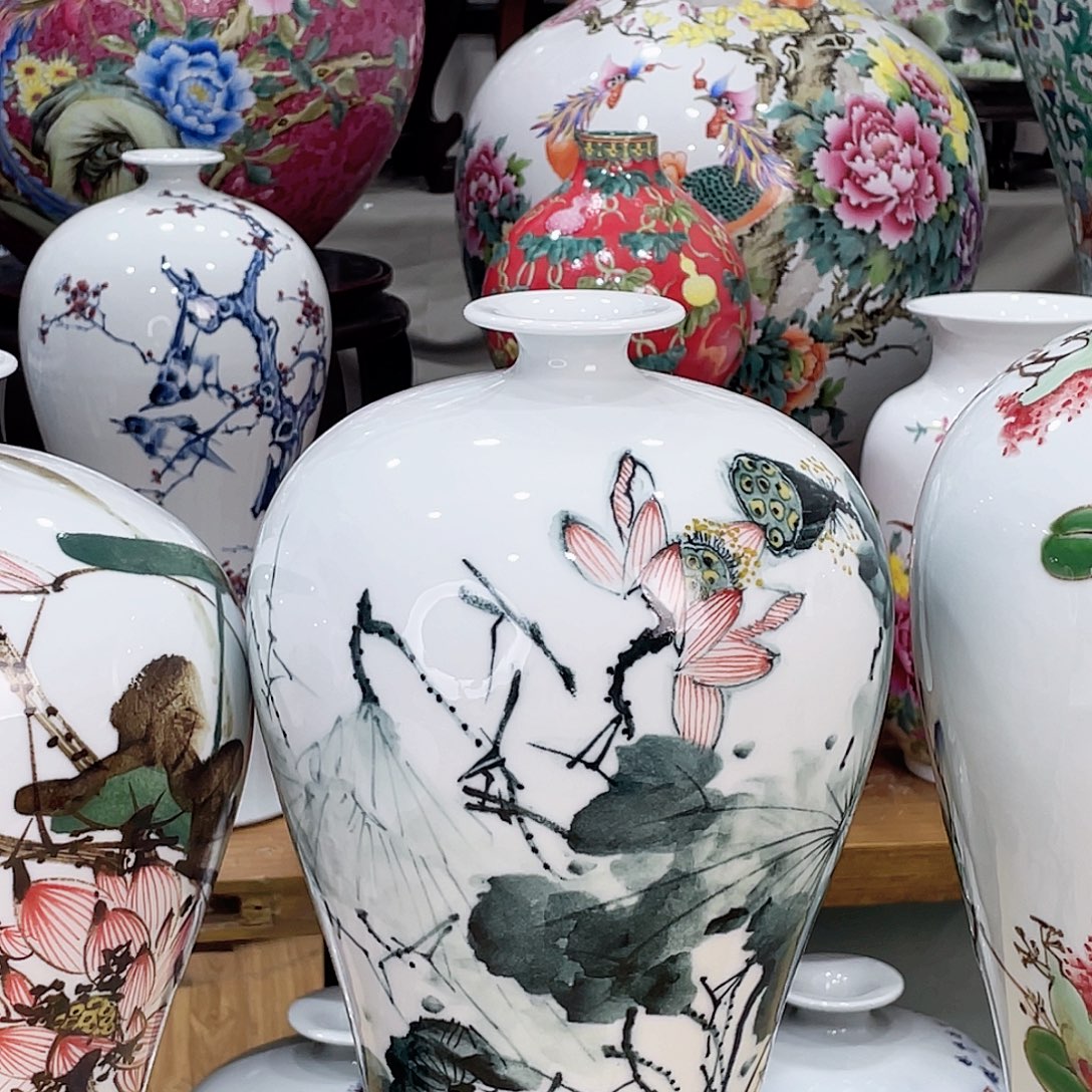 月***初摆件陶景德镇的陶瓷