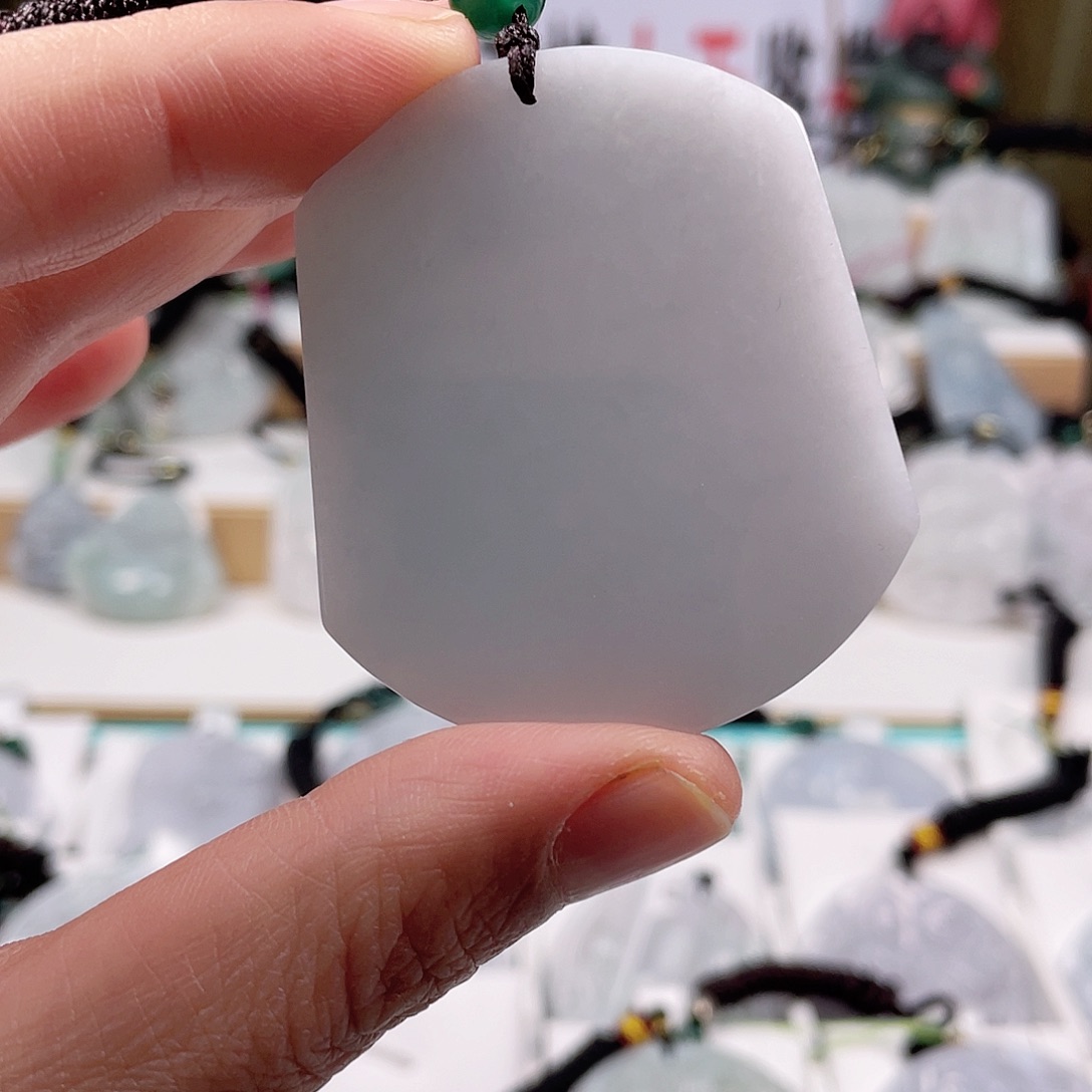 翡翠颈饰未镶嵌0872挂件