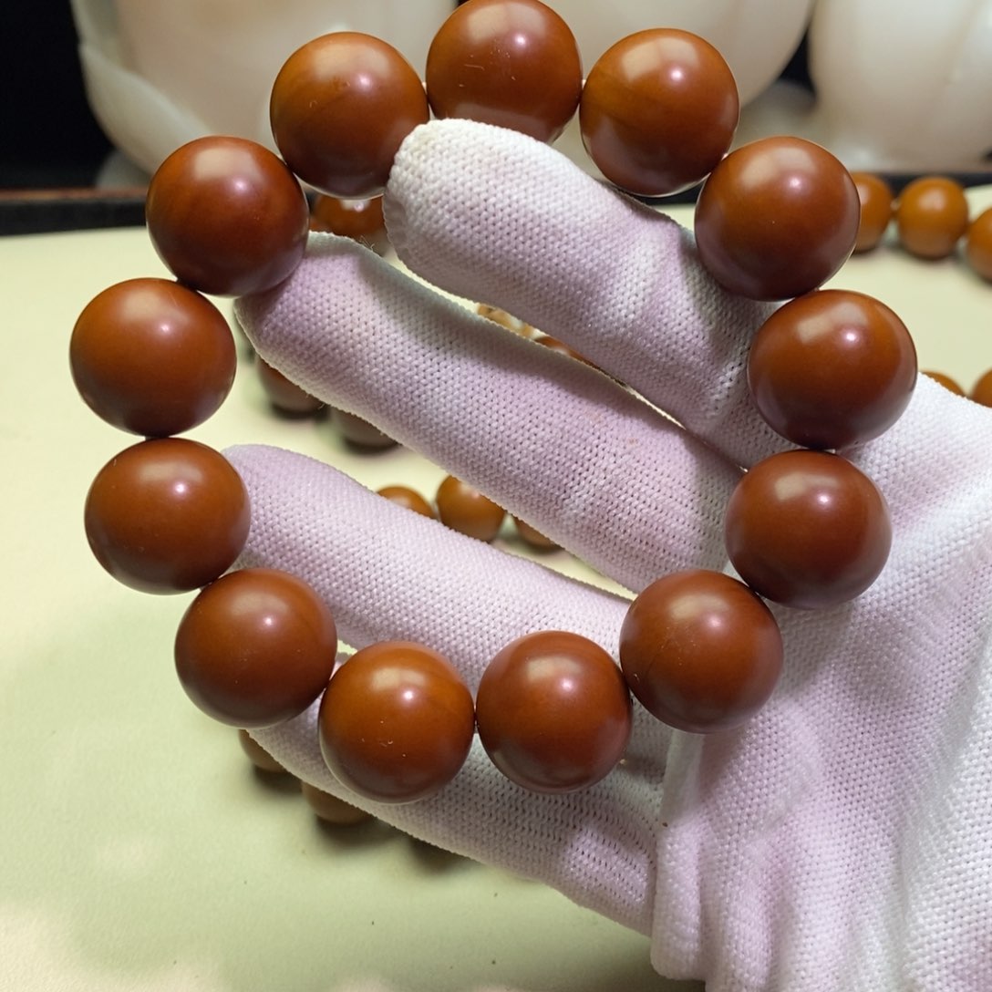 橄榄核手串/手链1.79广西铁核树王全品小孔无补漏