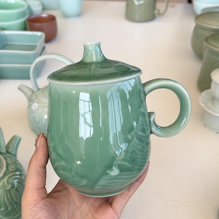 小米茶器龙泉青瓷