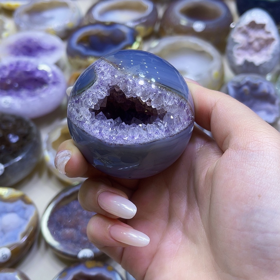 未镶嵌珠宝半成品紫晶