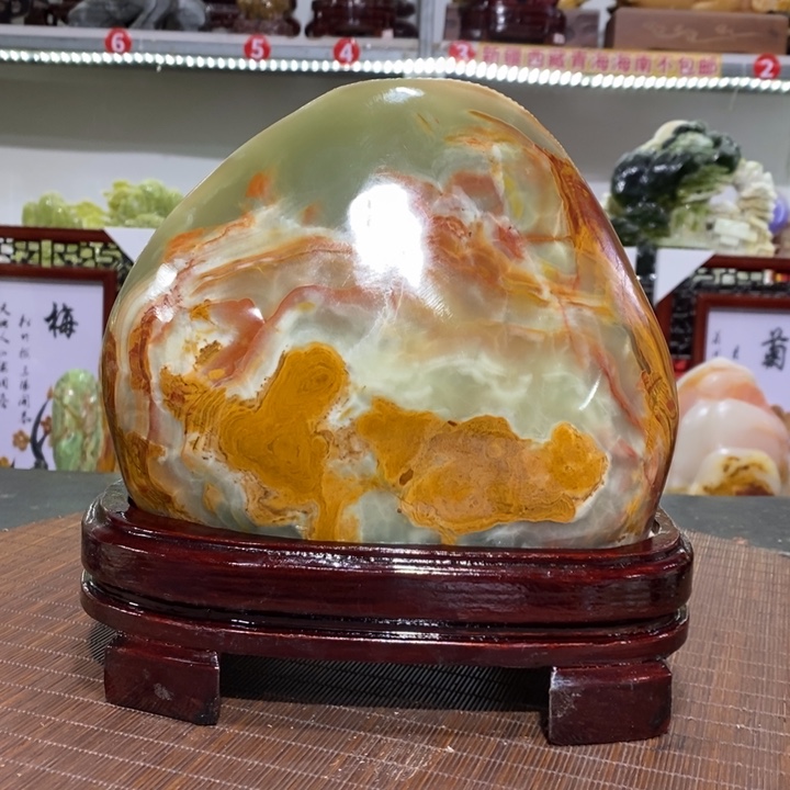 石材枫*林家居摆件 奇石摆件