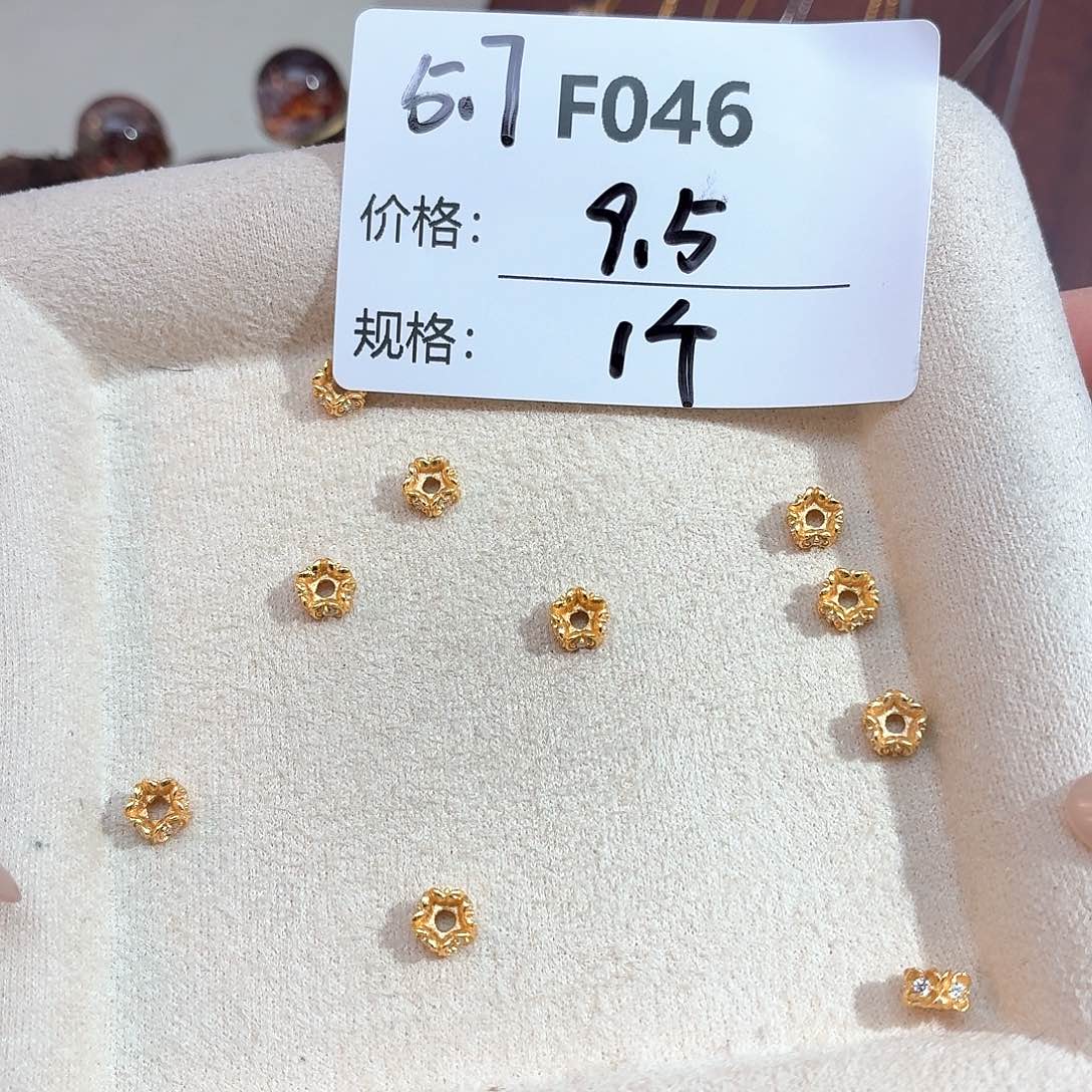 玻璃925银美银计F046