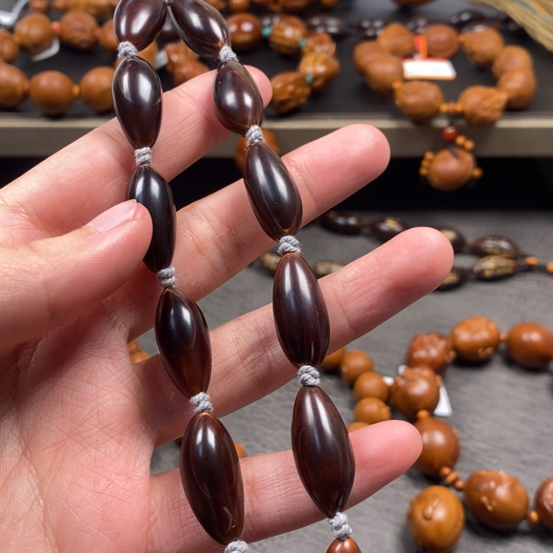 橄榄核手串/手链1.1紫皮手持