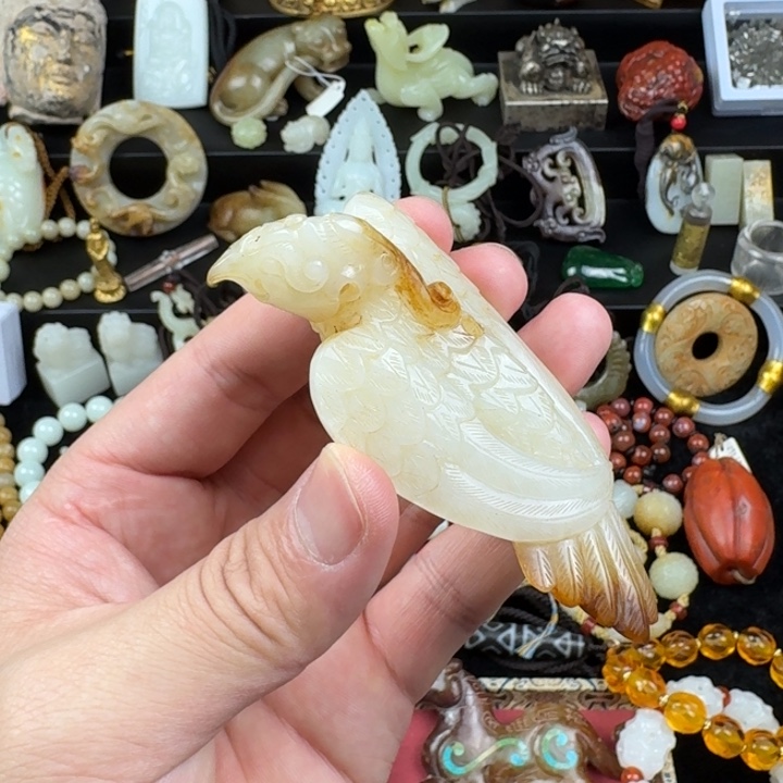 和田玉（糖玉）未镶嵌挂件