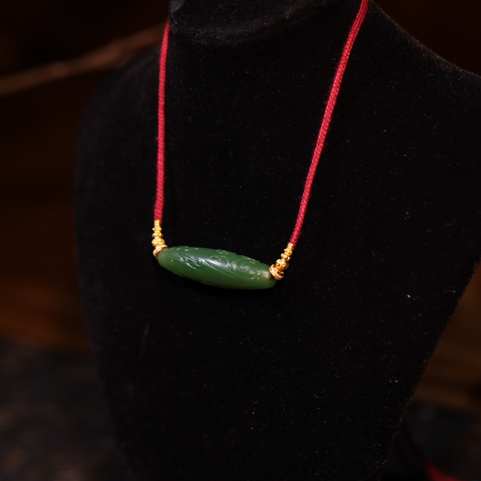 【新疆马爷珠宝】碧玉项链颈饰毛衣链