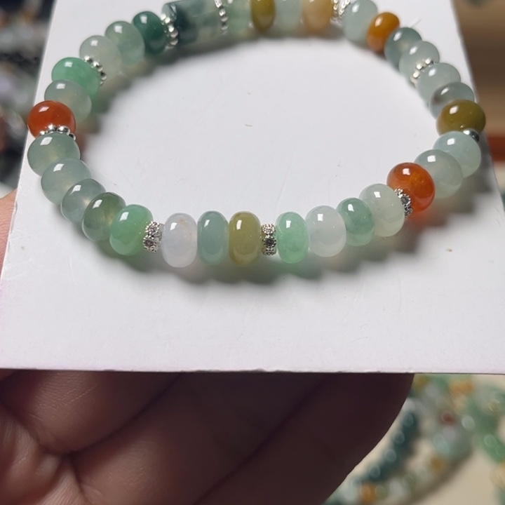 未镶嵌手串翡翠翡翠