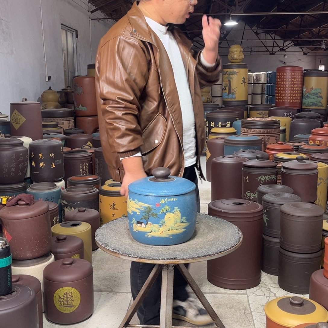 茶叶罐紫砂茶叶罐