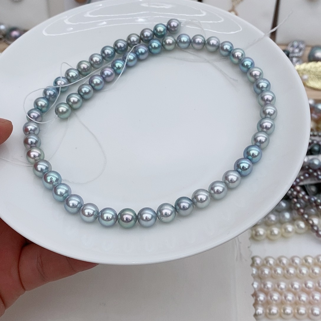 海水珍珠颈饰银S925镶嵌