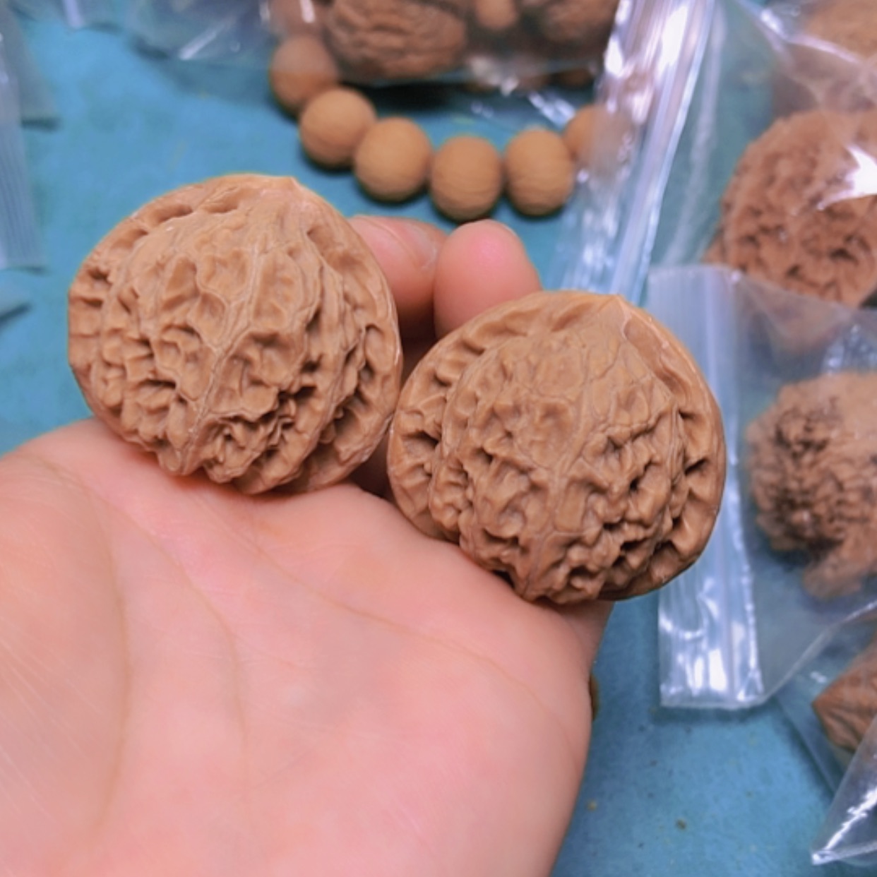 【闪购商品】把件核桃37.5宫灯有修