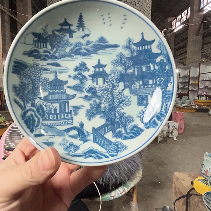 瓷其他景德镇高温瓷碟子