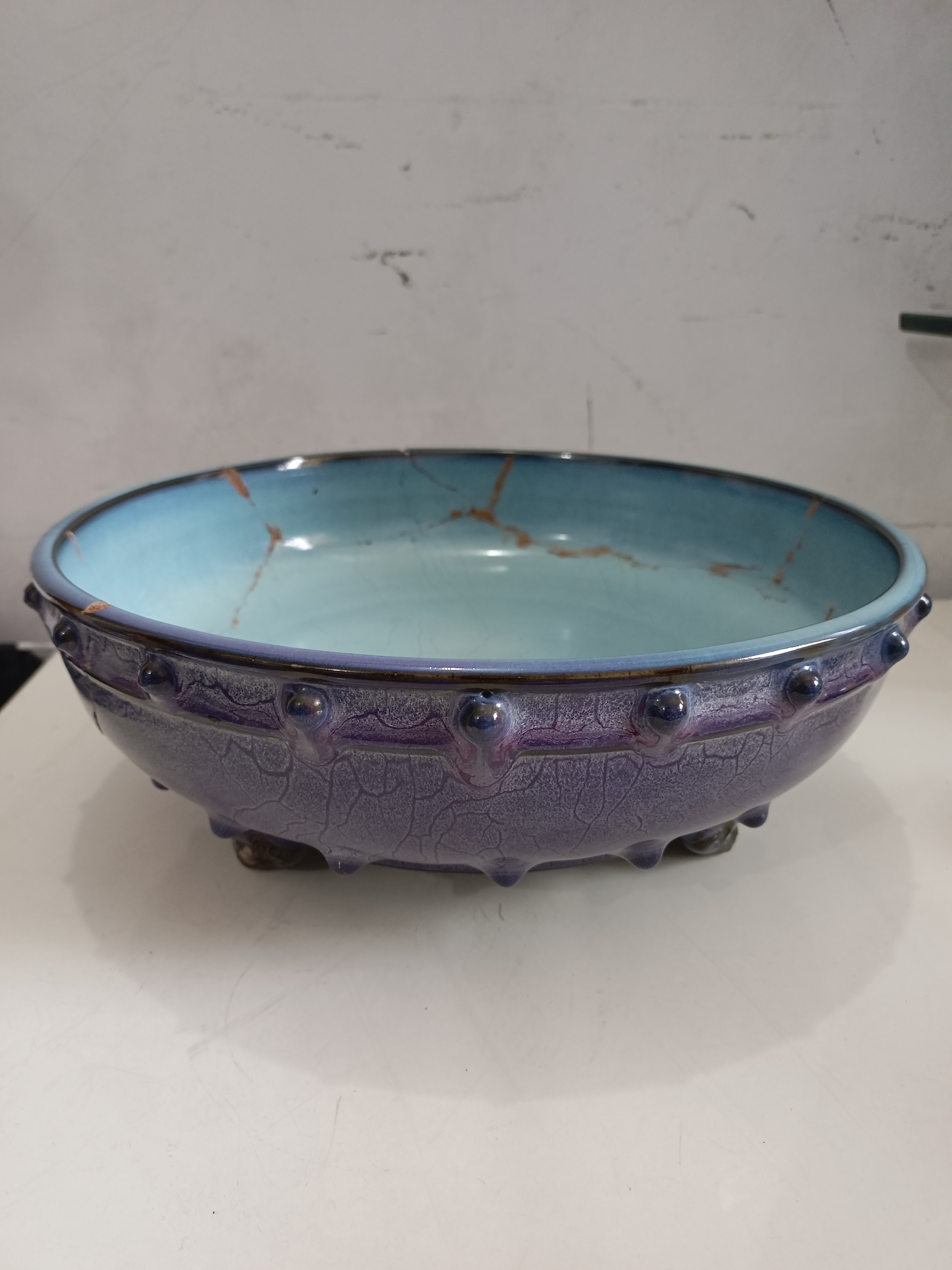 钧官窑鼓钉洗残器标本